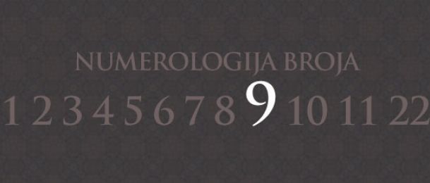 Numerologija za broj 9