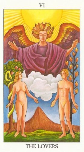 Značenje tarot karte Ljubavnici